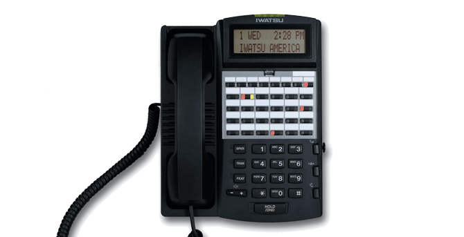 Le téléphone numérique Iwatsu 12KTD-3
